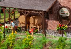 Faller 180972 2 Holzfässer und 2 Bottiche (Spur H0)