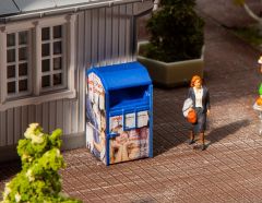 Faller 180992 Altkleidercontainer, blau (Spur H0)
