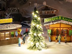 Faller 181245 Weihnachtsbaum mit Beleuchtun (Spur H0)
