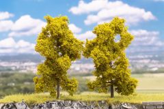 Faller 181579 4 Laubbäume, hellgrün (Spur H0)