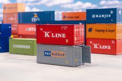 Faller 182006 20 Container K-LINE und P&O (Spur H0)