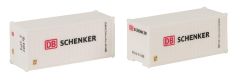 Faller 182053 20 Container DB, 2er-Set (Spur H0)