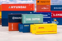 Faller 182057 20 Container, 5er-Set (Spur H0)