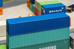 Faller 182102 40 Container, blau (Spur H0)