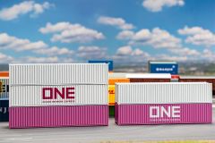 Faller 182152 40 Container ONE, 5er-Set (Spur H0)