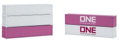 Faller 182152 40 Container ONE, 5er-Set (Spur H0)