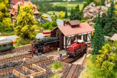 Faller 222104 Segmentdrehscheibe mit Loksch (Spur N)