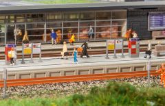Faller 222111 Moderner Bahnsteig mit Zubehö (Spur N)