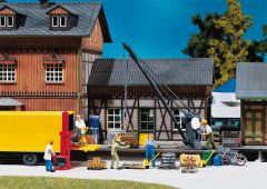 Faller 222176 Verladekran mit Ladegut (Spur N)