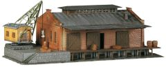 Faller 222180 Güterhalle mit Ladekran (Spur N)