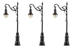 Faller 272131 LED-Laterne, Bogenleuchte, wa (Spur N)