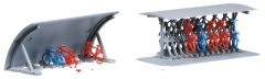 Faller 272535 2 Fahrradständer mit Fahrräde (Spur N)
