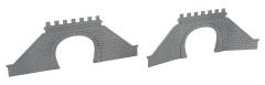 Faller 272588 2 Tunnelportale, 2-gleisig (Spur N)