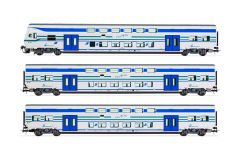 Hornby HL5050 FS Trenitalia, 3-teil.Set Vivalto, Ep.V (Spur H0)