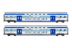 Hornby HL5053 FS Treni., 2tlg. Reisezugwg. Vivalto w. (Spur H0)