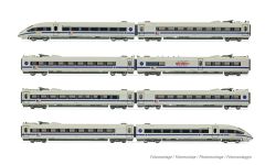 Hornby HN2527S DB AG, 8tlg. ICE 4601 Europa, blauer St (Spur N)