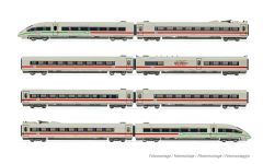 Hornby HN2528S DB AG, 8tlg. ICE 4320 Klimaschützer, gr (Spur N)
