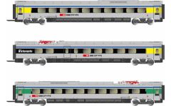 Hornby HN3503 SBB, Ergänzungsset 3tlg. ETR 610 Cisalp (Spur N)