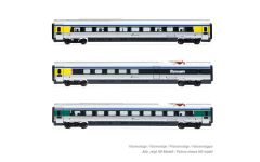 Hornby HN3504 FS, Ergänzungsset 3tlg. ETR 610 Cisalpi (Spur N)