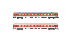 Hornby HN4308 DB AG, 2er-Set Reisezugwg., B (Spur N)