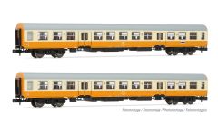 Hornby HN4371 DR, 2er-Set Städte-Express, 2 x Bmh, or (Spur N)