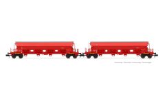 Hornby HN6389 DB AG, 2tlg. Set 4achs. Schwe (Spur N)