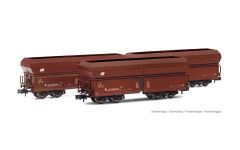 Hornby HN6500 FS, 3er-Set Fals/Falns Wagen, FS Logo, (Spur N)