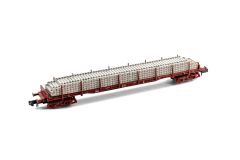 Hornby HN6503 RENFE, 4achs. Rungenwagen, beladen mit (Spur N)
