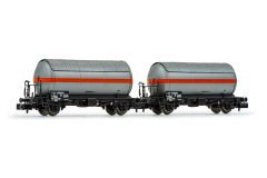 Hornby HN6525 SNCF, 2-tlg. Set 2-achs. Gaskesselwagen (Spur N)