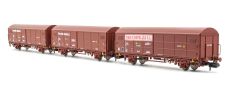 Hornby HN6528 RENFE, 3er-Set,2-achs.Ged.Gwg. JPD,Toro (Spur N)