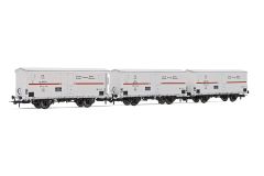 Hornby HR6561 FS, 3-tlg. Fährboot-Kühlwagen Hgb 2achs (Spur H0)
