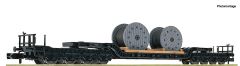 Fleischmann 6660031 Tiefladewagen + Kabeltrommeln (Spur N)