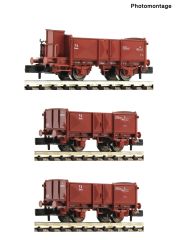 Fleischmann 6660034 3-tlg.Set Kohlezug FS (Spur N)