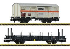 Fleischmann 6660042 2-tlg. Set Bauzug Sersa (Spur N)