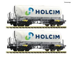 Fleischmann 6660047 2-tlg. Set Silow. Holcim (Spur N)