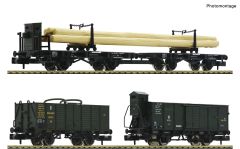 Fleischmann 6660061 3-tlg.Set Guterzug KBayStsB (Spur N)