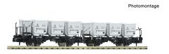 Fleischmann 6660106 Doppeleinh.Behaeltertragw. (Spur N)