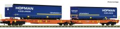 Fleischmann 6660118 Doppeltaschenwagen T2000 Wasc (Spur N)