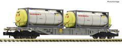 Fleischmann 6660126 Containertragwagen AAE mit Ta (Spur N)