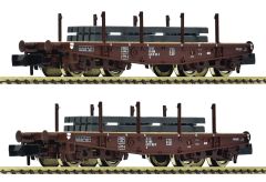 Fleischmann 6660135 2er Set Schwerlastwagen OBB (Spur N)