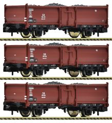 Fleischmann 820530 3tlg. Guterwagen Set Kohle (Spur N)