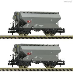 Fleischmann 831313 2-tlg. Set Silow. grau (Spur N)