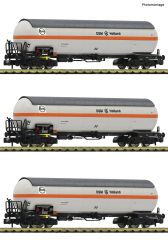 Fleischmann 849119 Set 3x Druckgasw. DSM (Spur N)