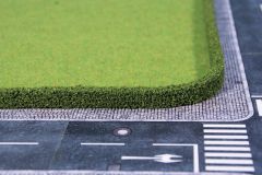 Heki 1757 2 Thujahecken 25 x 7 mm hoch, (Spur H0)