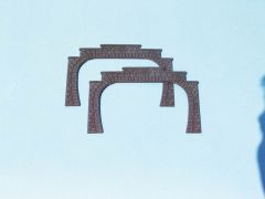 Heki 3126 Tunnelportale zweigleisig H0, (Spur H0)