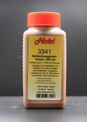 Heki 3341 Beflockungsleim braun, 200 ml