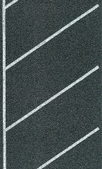 Heki 6566 Parkplatz diagonal H0, 100x6 (Spur H0)