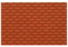 Heki 70032 Ziegelsteinmauer H0/TT, 28x14 (Spur H0)