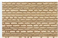 Heki 70142 Sandsteinläufermauer N/Z, 28x (Spur H0)