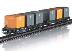 Märklin 46663 Behältertransport-Doppelwagen (Spur H0)